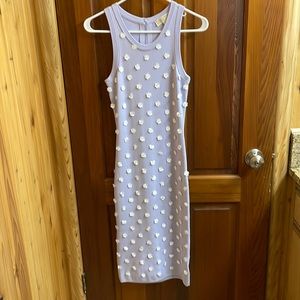 Michael Kors flower embellished dress